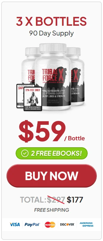 Buy TribalForce X 3 Bottles